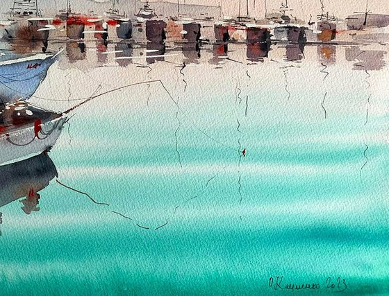 Dock with Boats