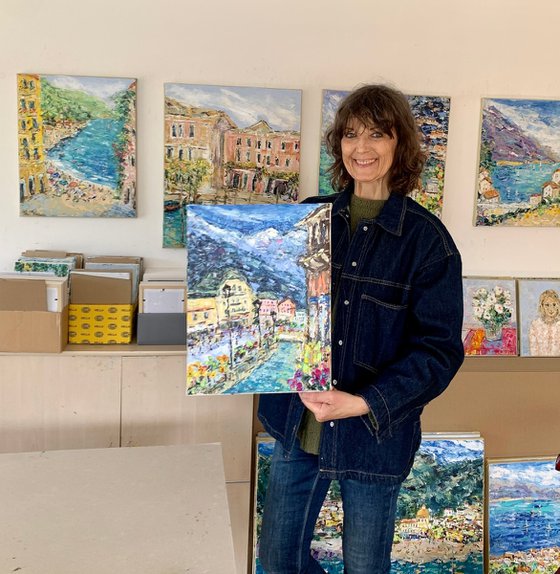 Chamonix town in France