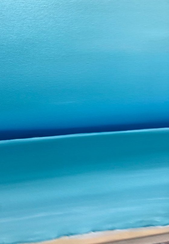 Ocean waves turquoise horizon Key West