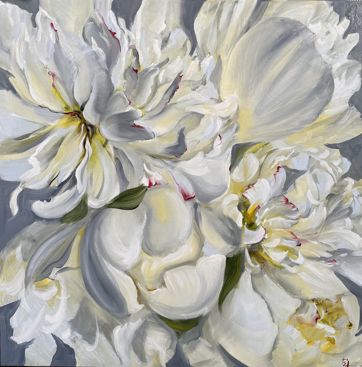 Silver By Olena Hromova, 35 X 35, Artwork For Sale On Artfinder