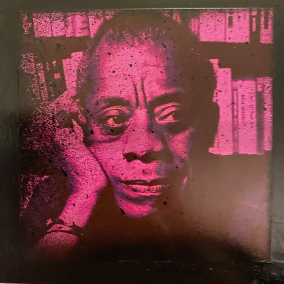 James Baldwin Collage