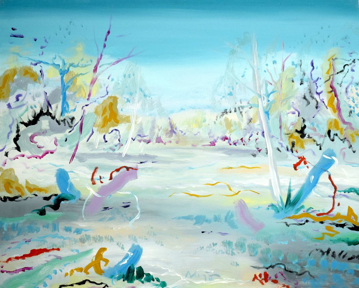  Morning Calm By Alejos, 39 X 32, Artwork For Sale On Artfinder