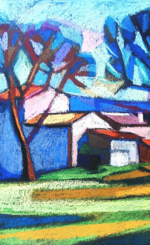 MOTIF FROM TUSCANY II  /36 x 25 cm by Maja Đokić Mihajlović