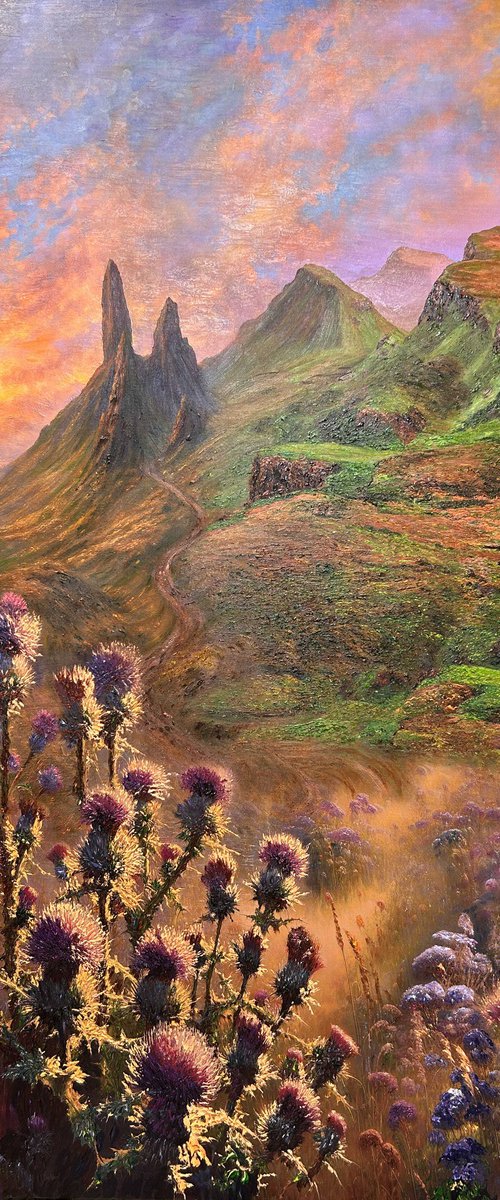 Highland Ember Twilight by Kenneth Halvorsen