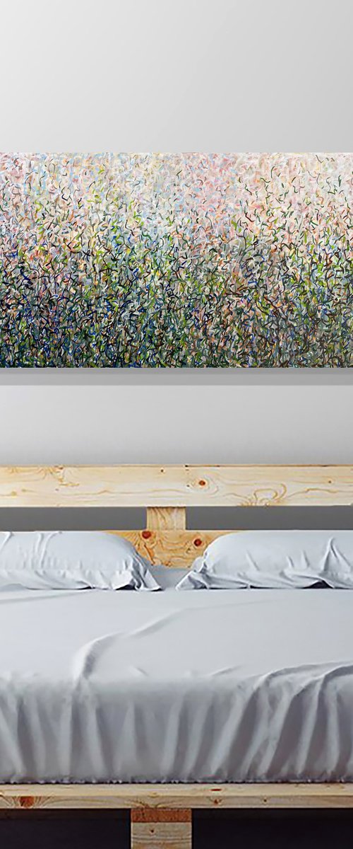 Natures Dawn 152 x 60 cm by George Hall