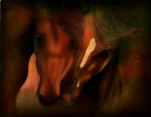 HORSE'S L♥VE TWO by ATTOMBRI ALESSANDRO