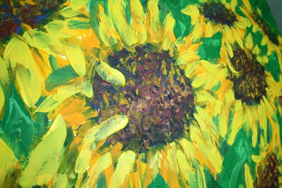 Sunflowers /  ORIGINAL PAINTING