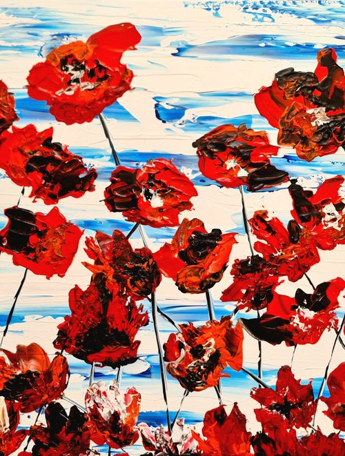 Red Poppies 2 by Daniel Urbaník