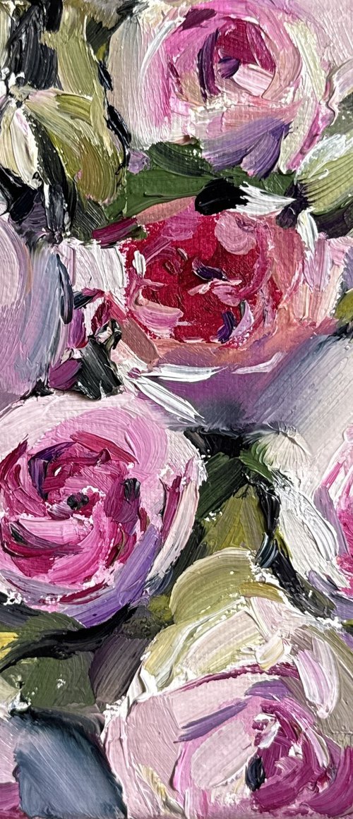 Delicate Roses by Olena Hromova