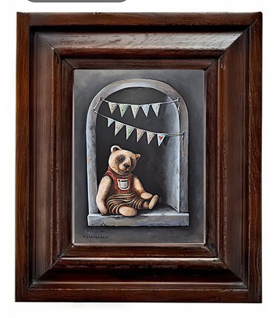 Sweet Home with Teddy Bear