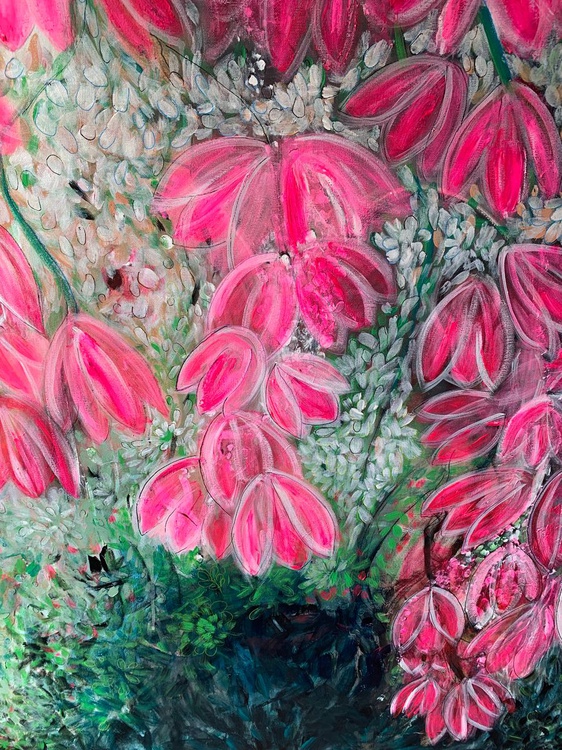 Large Canvas Painting Original Wall Decor Living Artfinder