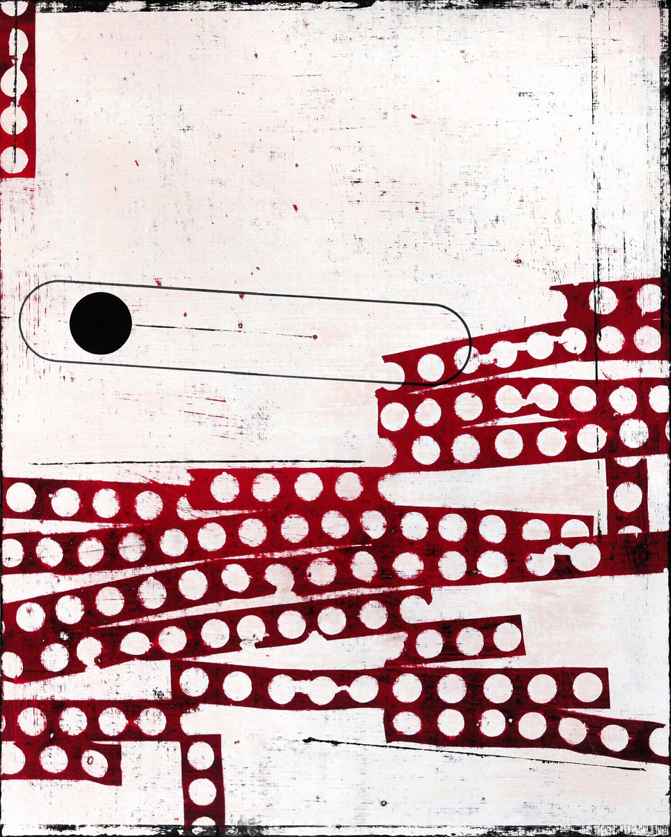 Expressive Painting , At The Treshold 2. By Petr Strnad, 16 X 20, Artwork For Sale On Artfinder