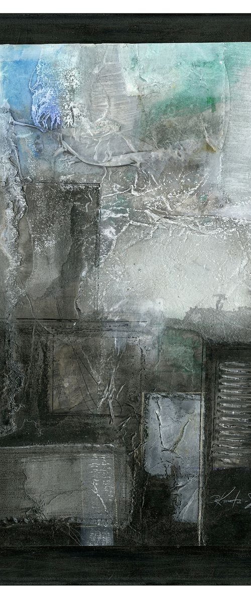 A Hidden Place, Mixed Media Abstract by Kathy Morton Stanion by Kathy Morton Stanion