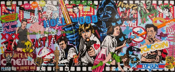 Cinematica 240cm x 100cm Star Wars Urban Pop Art