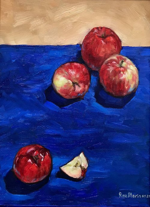 Autumn Apples by Marina Deryagina