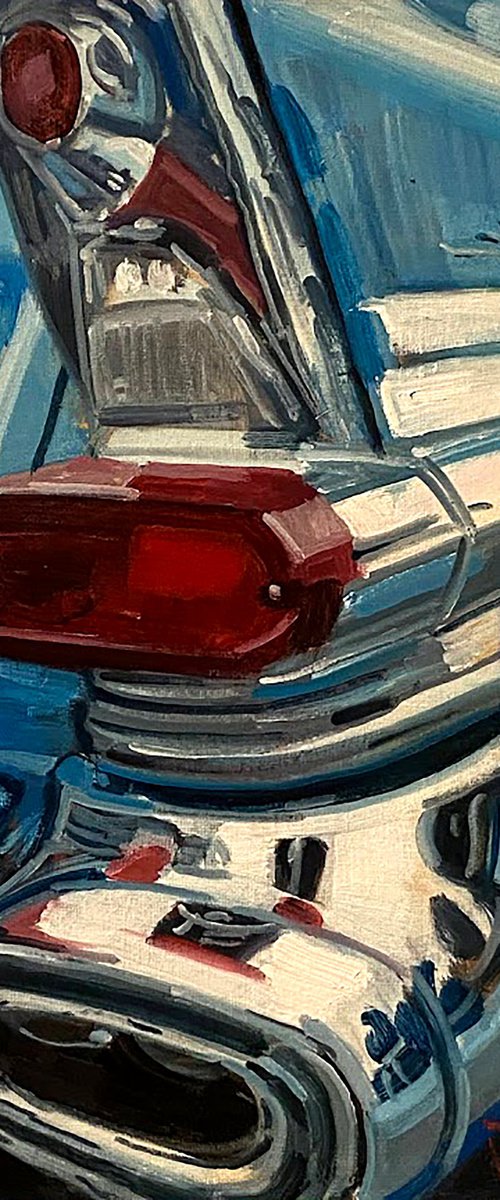 The Abstraction of Vintage Car #3 by Paul Cheng