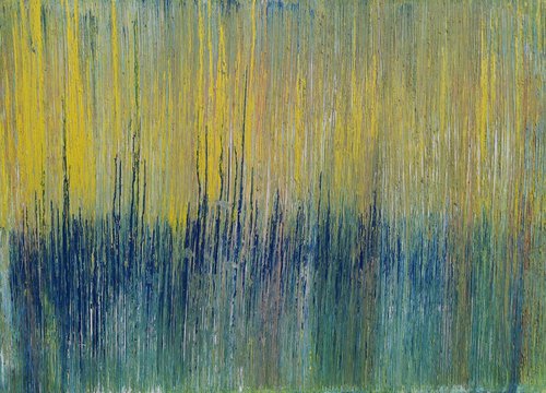 Raining Abstract 4 (120x85cm) by Toni Cruz