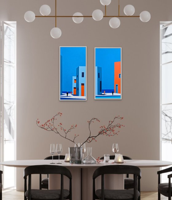 In Between Diptych