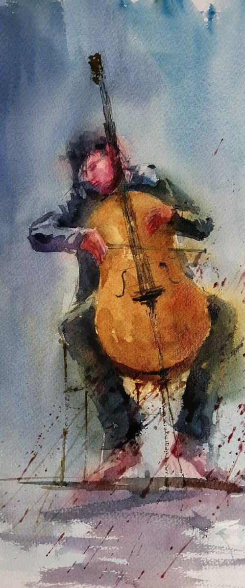 musician 9 by Giorgio Gosti