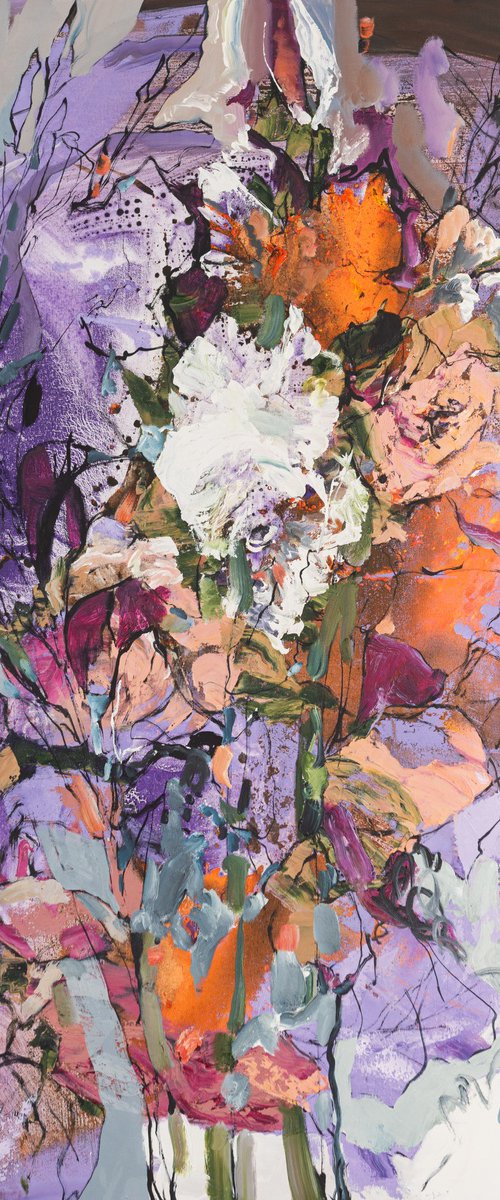 Gladioli by Yelena Ralina