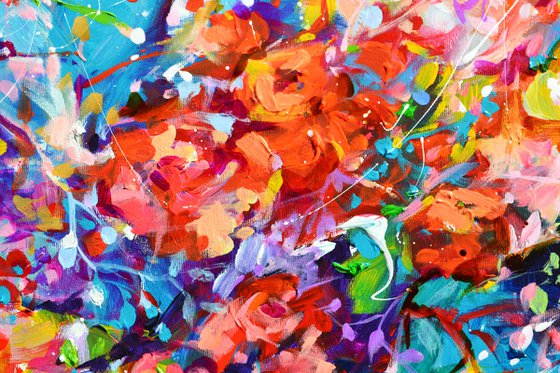 Roses Scattered by the Breeze