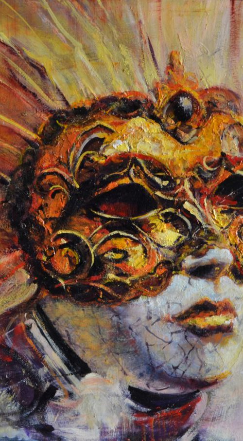 The Venetian Mask by Marco  Ortolan