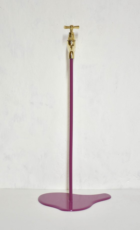 Le liquide violet