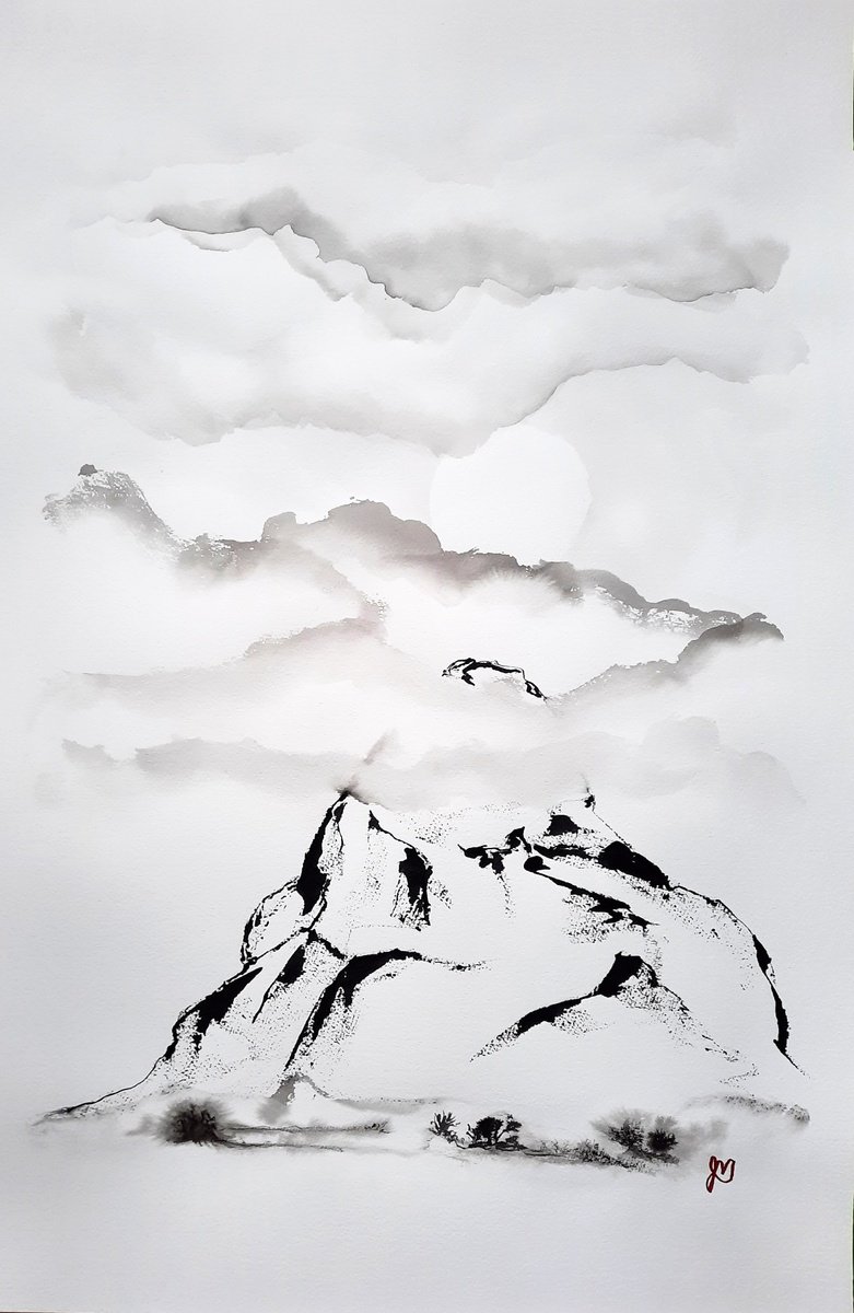 Cloudy Montain, #298 by Jules Morissette