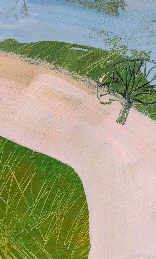 Landscape #14 Hawthorn by Elizabeth Anne Fox