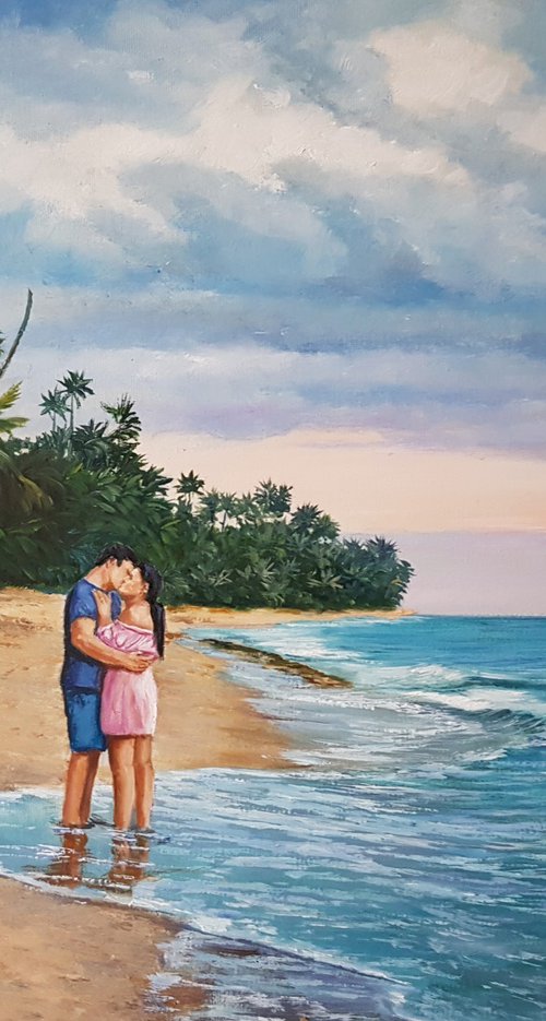 Forever in Love - Commission to Ronnie by Paul Narbutt