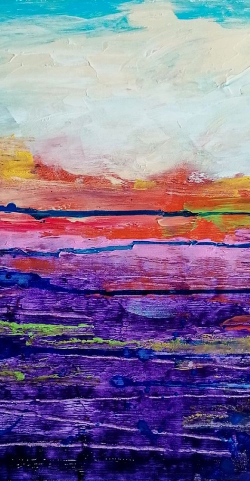 Abstract Landscape No 2 by Pamela McMahon