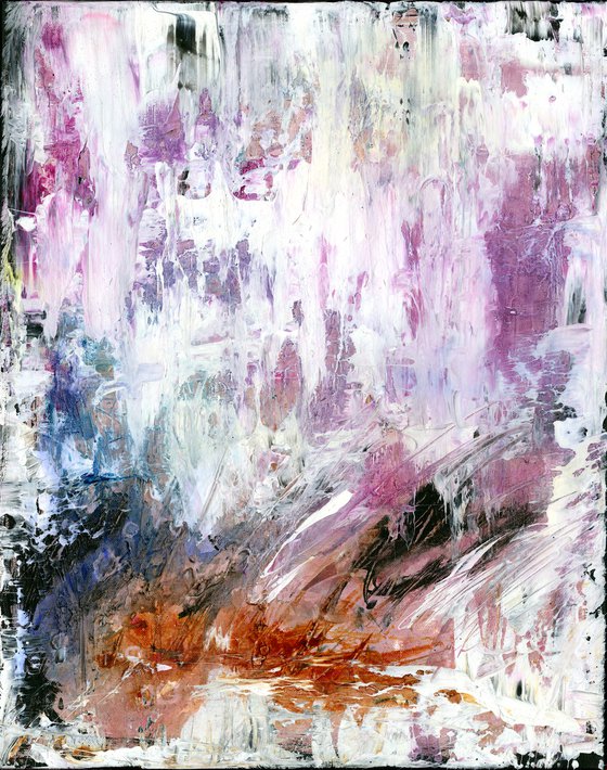Lasciviousness - Abstract Painting  by Kathy Morton Stanion