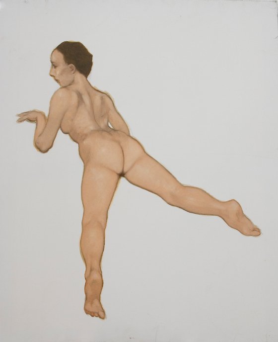 nude laying woman
