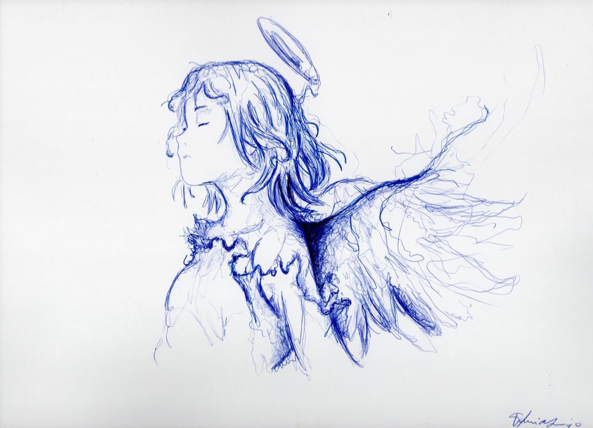 Haibane Renmei Heart Of Air Blue Flow