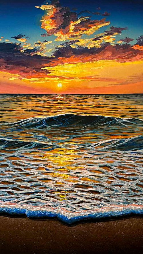 "Bright Sunset 6" by Elena Adele Dmitrenko