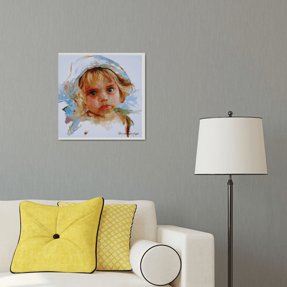 "Child portrait" by Olga Tsarkova
