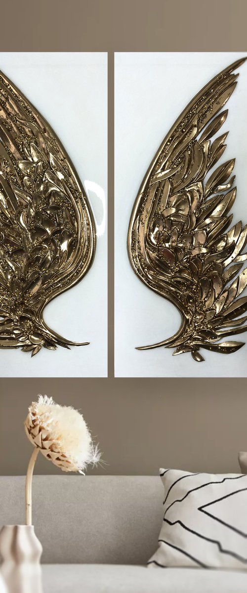 Golden wings. by Viacheslav Zaykin