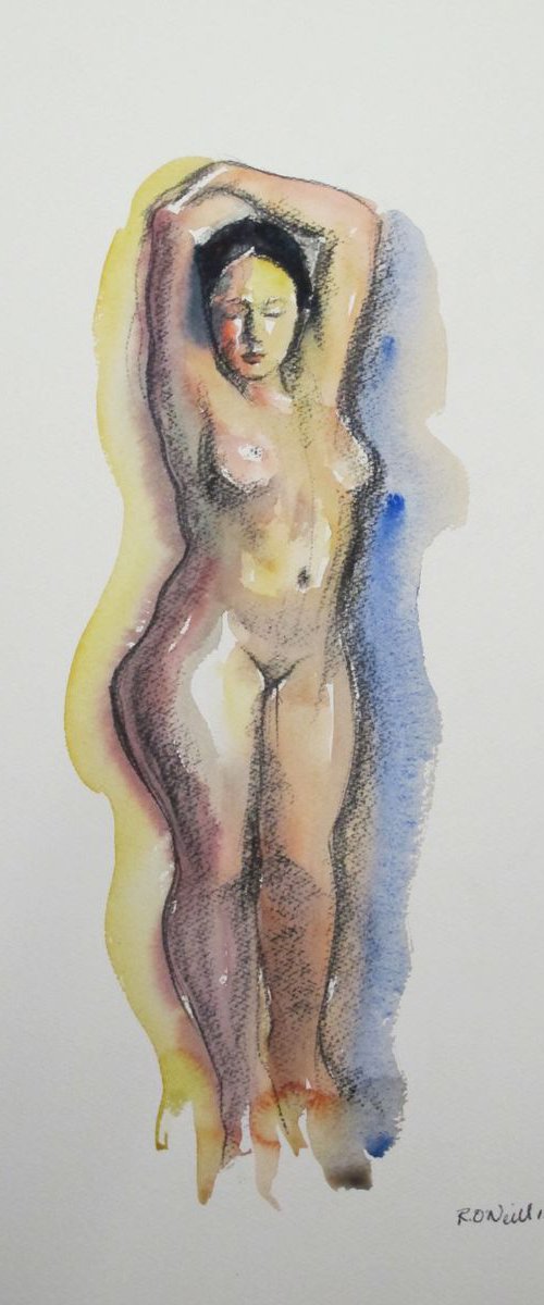 standing female nude by Rory O’Neill