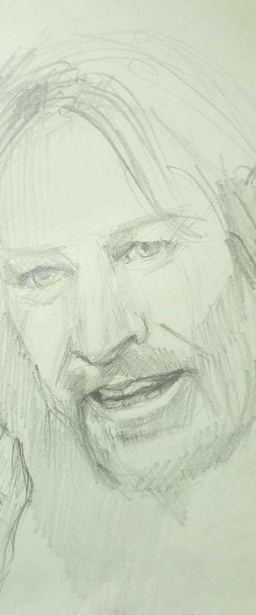 Portrait sketch 10 by Mag Verkhovets
