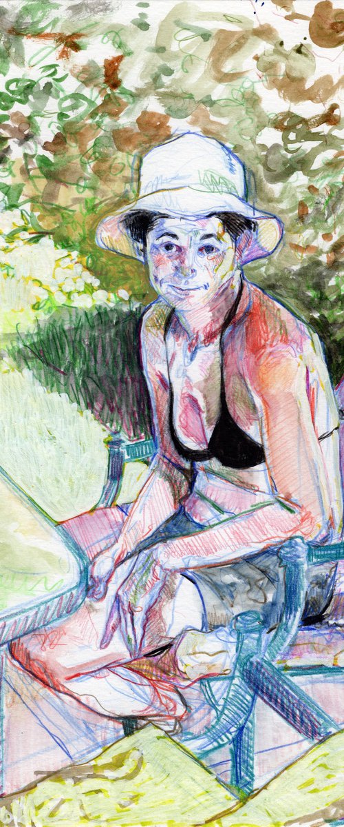 Camino in the Garden by Ishai Rimmer