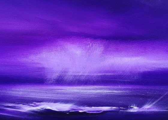 Amethyst Squall -  Seascape