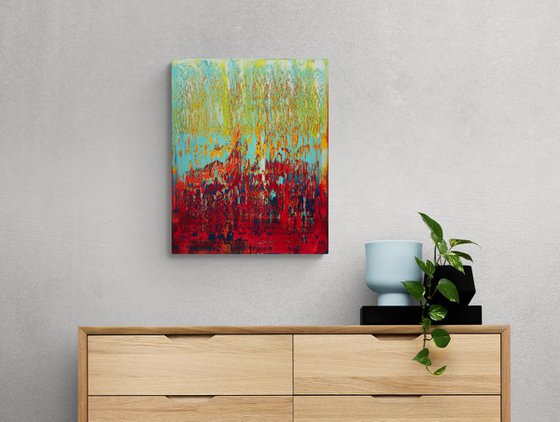 50x40 cm Abstract Painting Oil Painting Canvas Art