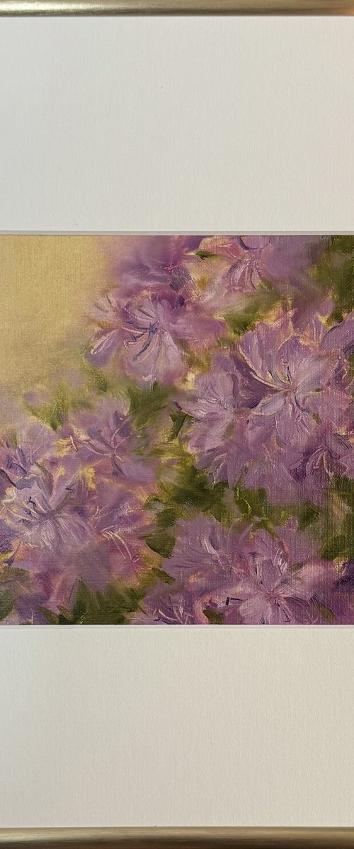 Rhododendron study by Daiva Karaliute