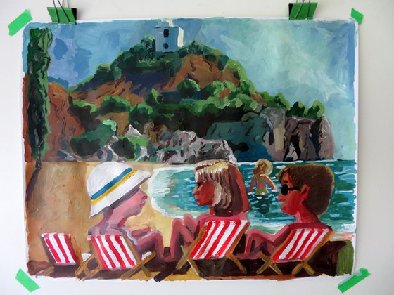 Mediterranean beach holiday
