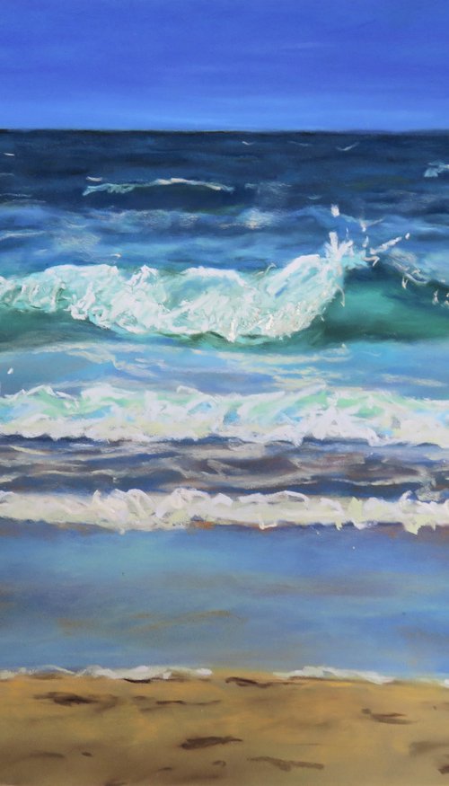 vibrant seas by Kerry Lisa Davies