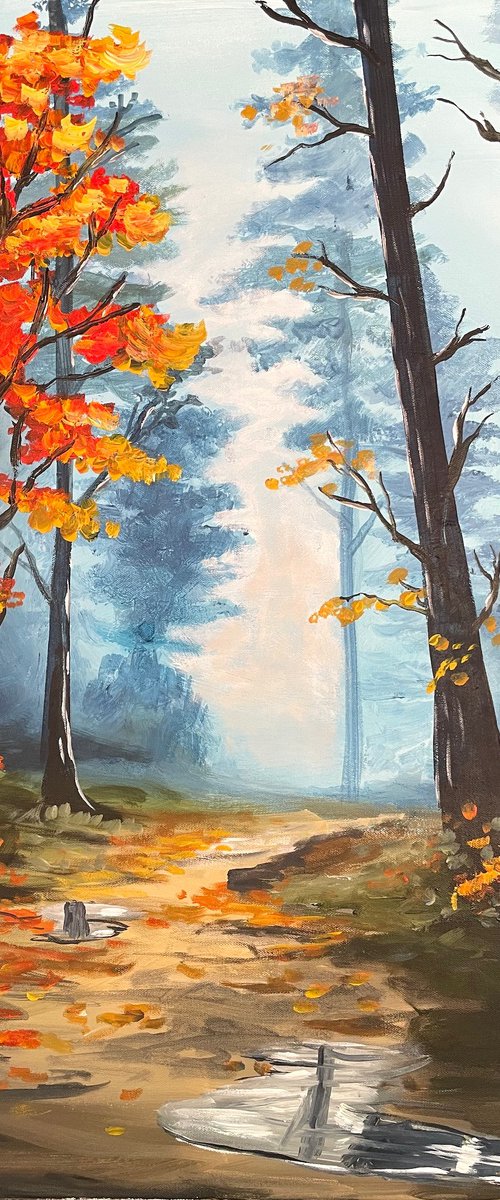 Path towards the Mist by Aisha Haider