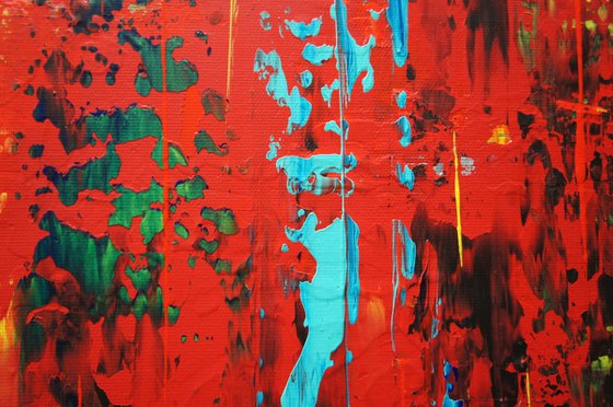 Color Rush VI (40 x 120 cm) (16 x 48 inches)