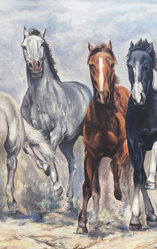 Freedom Without Reins by Mexak Xazaryan