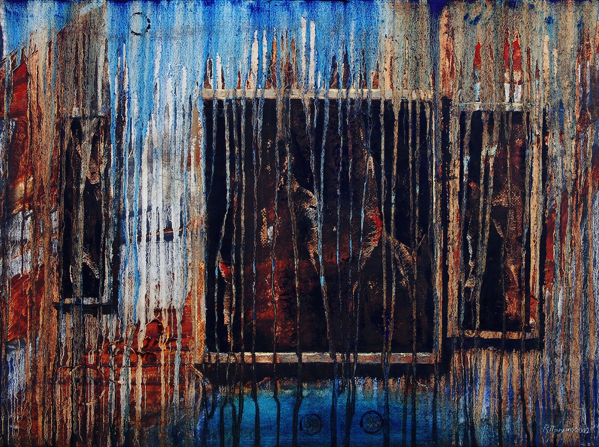 Abstract-25 By Richard Manning, 31 X 23, Artwork For Sale On Artfinder