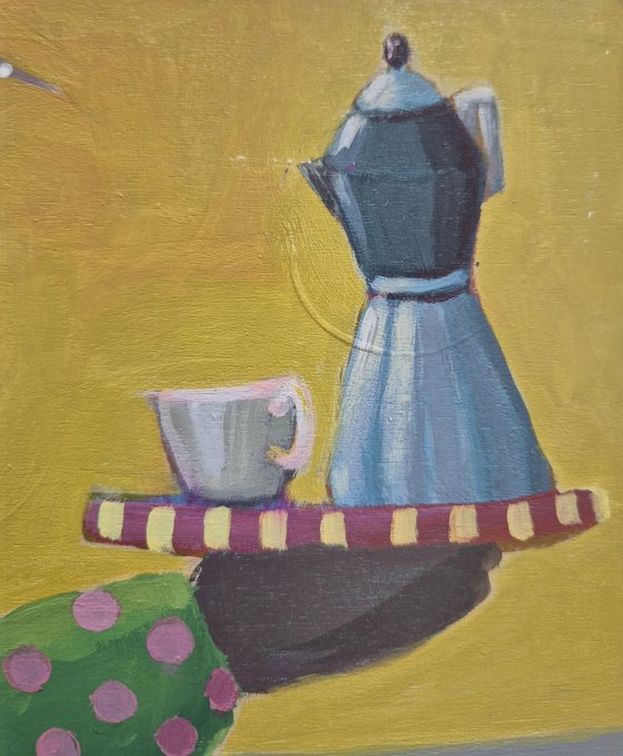 Here is the coffee